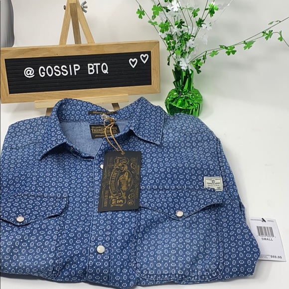 👔NWT LA Third Army Pearl Snaps Button Down Shirt - Picture 1 of 8